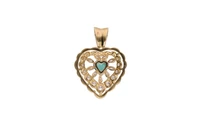 Ciondolo con smeraldo e diamanti - Asta Speciale Natale