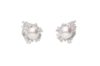 Meister, orecchini con perle Mari del Sud e diamanti - Asta Speciale Natale