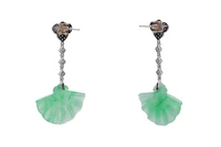 Orecchini con pietre e diamanti - Asta Speciale Natale