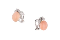 Paio di orecchini con coralli - Asta Speciale Natale