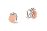 Paio di orecchini con coralli - Asta Speciale Natale