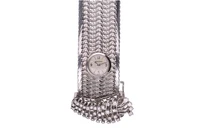 Riccardo Masella, bracciale con orologio Jaeger-LeCoultre con diamanti - Asta Speciale Natale