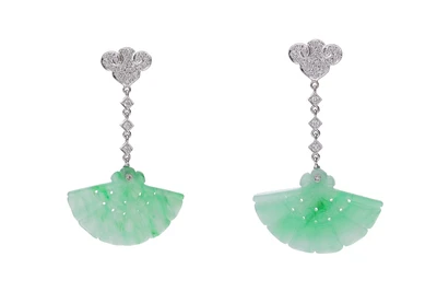 Orecchini con pietre e diamanti - Asta Speciale Natale