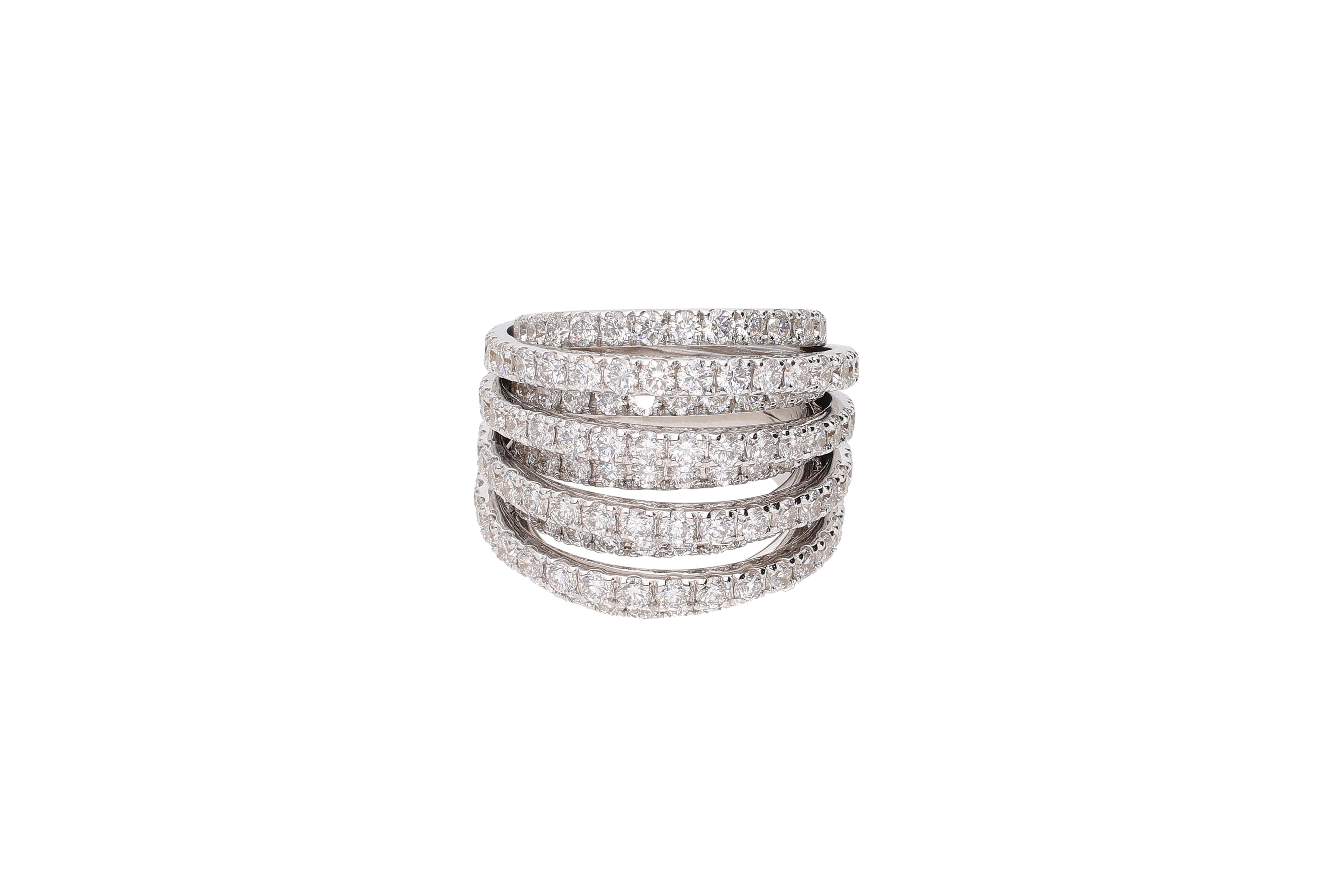 Anello con diamanti - Asta Speciale Natale