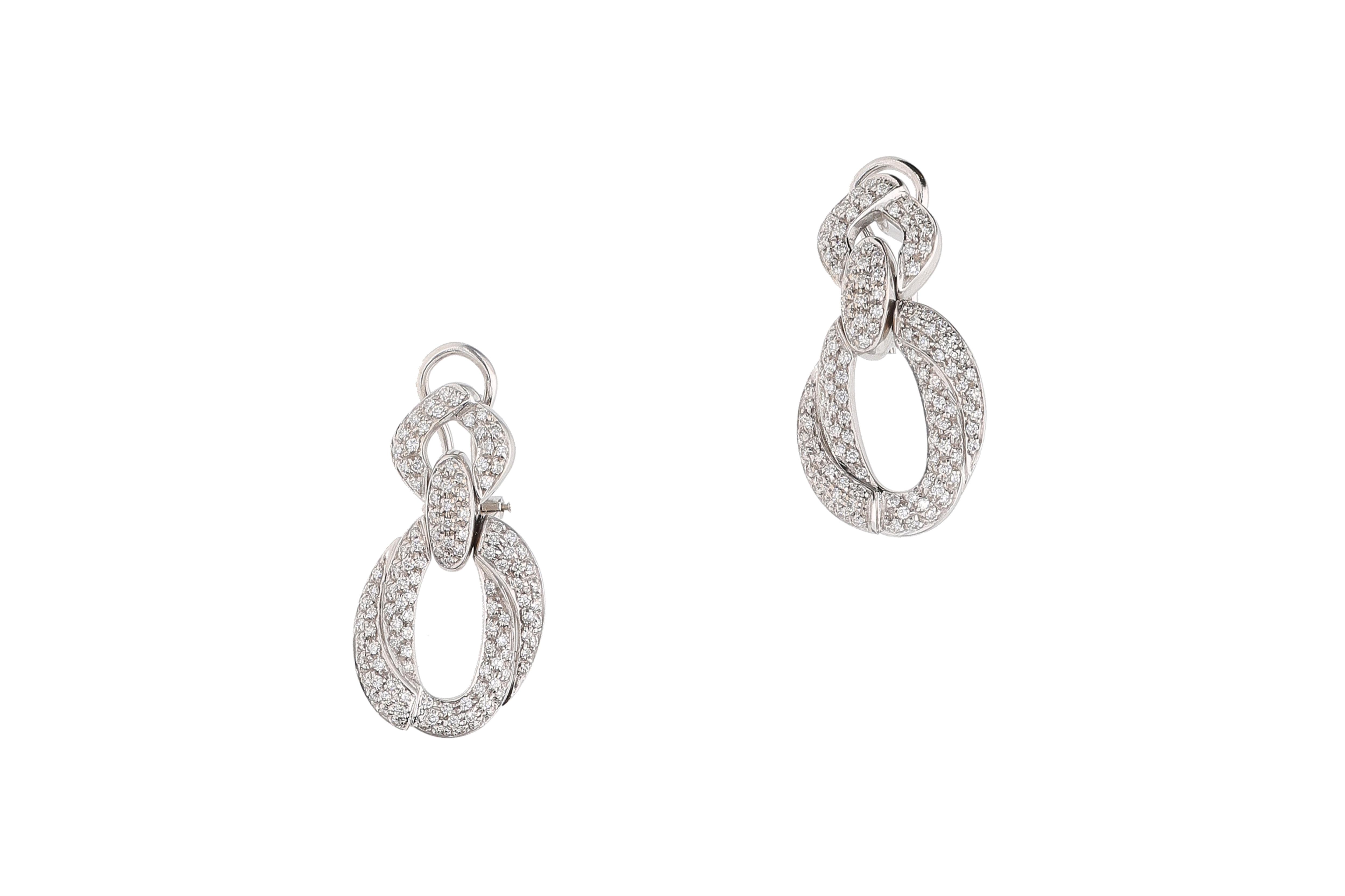 Damiani, orecchini con diamanti - Asta Speciale Natale