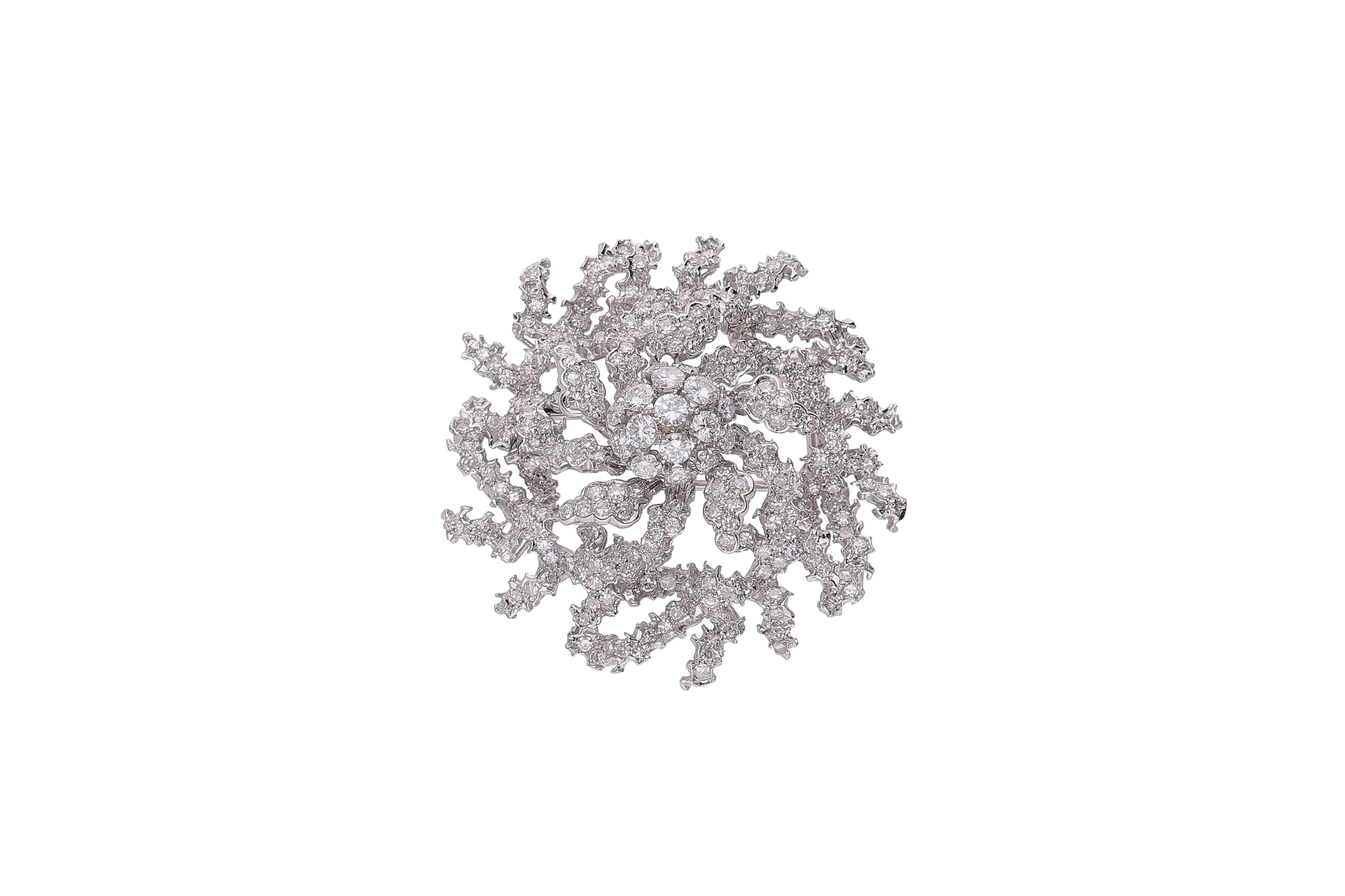 Spilla con diamanti - Asta Speciale Natale