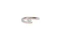 Anello con diamante - Asta Speciale San Valentino