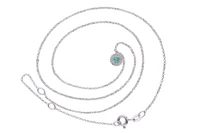 Collana con smeraldo e diamanti - Asta Speciale San Valentino
