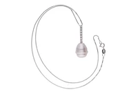 Collier con diamanti e perla coltivata - Asta Speciale San Valentino Collier con diamanti e perla coltivata - Asta Speciale San Valentino