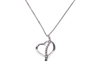 Collier con diamanti e zaffiro - Asta Speciale San Valentino