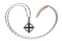 Zancan, collana e ciondolo con diamanti - Asta Speciale San Valentino