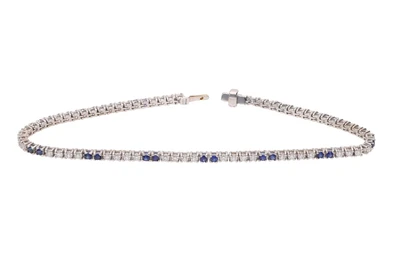 Alfieri & St. John, bracciale con diamanti, zaffiri e pietre - Asta Speciale San Valentino