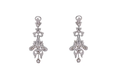 Orecchini con diamanti - Asta Speciale San Valentino