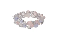 Bracciale con diamanti, quarzi, pietre di luna, calcedoni e pietre - Asta Tesori di Pasqua - Gioielli da riscoprire