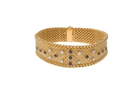 Bracciale con zaffiri e diamanti - Asta Tesori di Pasqua - Gioielli da riscoprire