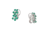 Orecchini con smeraldi e diamanti - Asta Tesori di Pasqua - Gioielli da riscoprire