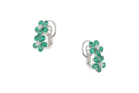 Orecchini con smeraldi e diamanti - Asta Tesori di Pasqua - Gioielli da riscoprire