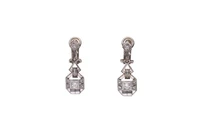 Paio di orecchini in art deco' con diamanti - Asta Tesori di Pasqua - Gioielli da riscoprire Paio di orecchini in art deco' con diamanti - Asta Tesori di Pasqua - Gioielli da riscoprire