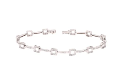 Bracciale con diamanti - Asta Tesori di Pasqua - Gioielli da riscoprire Bracciale con diamanti - Asta Tesori di Pasqua - Gioielli da riscoprire