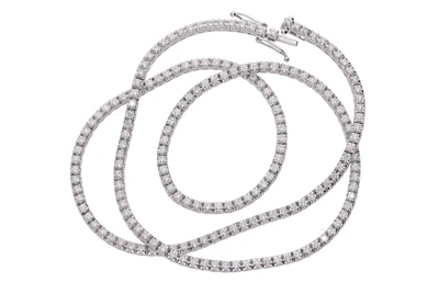 Collana con diamanti - Asta Tesori di Pasqua - Gioielli da riscoprire