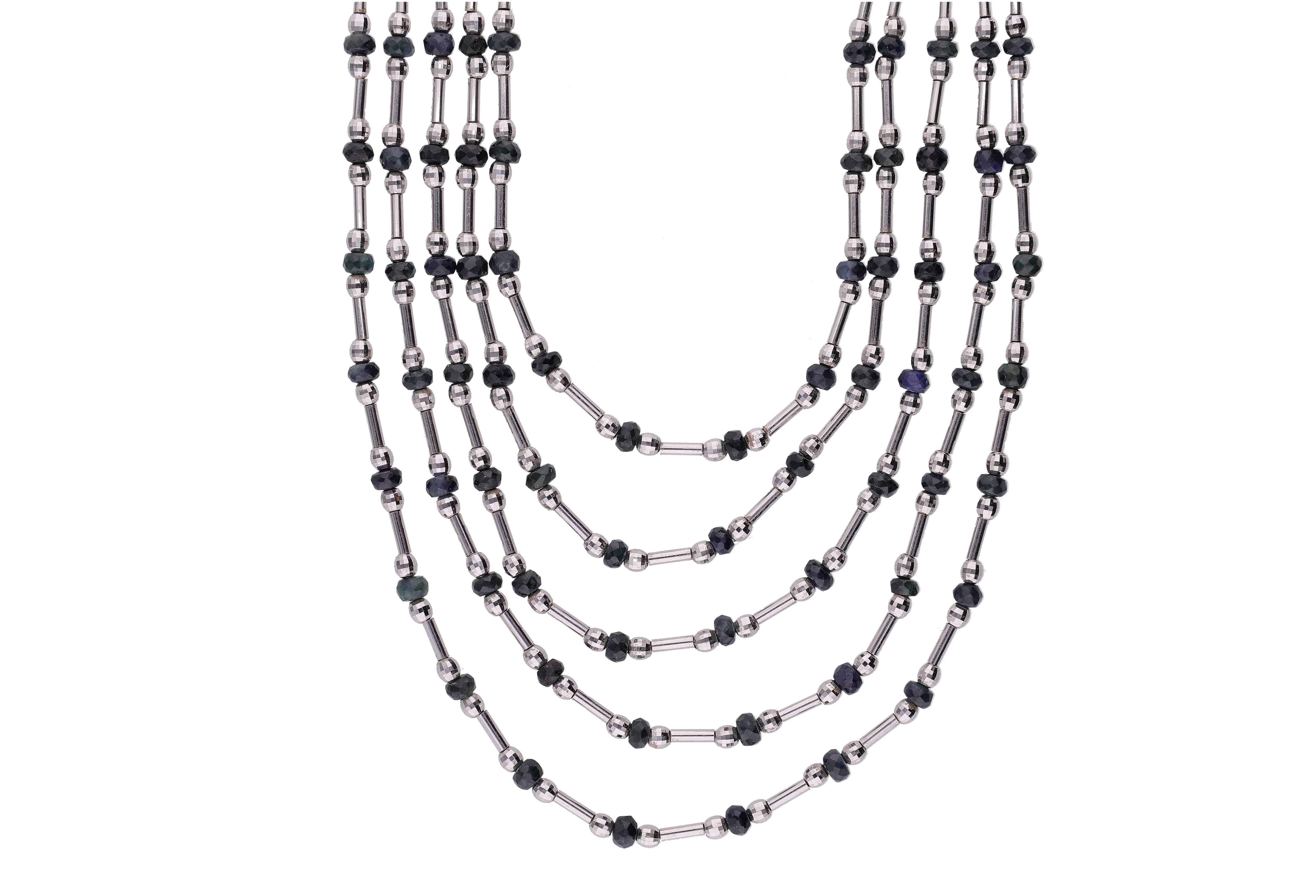 Collier con zaffiri e pietre - Asta Tesori di Pasqua - Gioielli da riscoprire