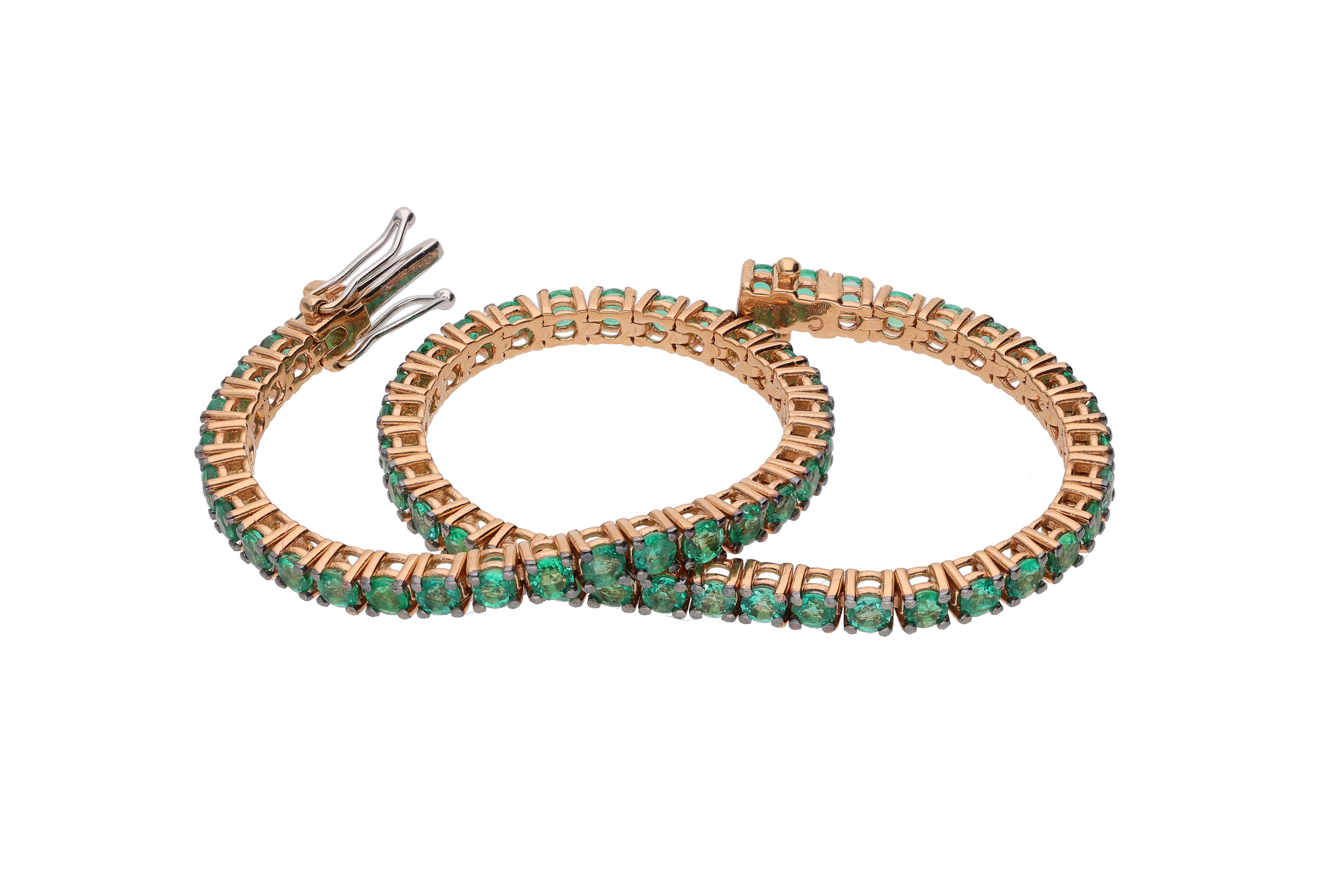 Crivelli, bracciale con smeraldi - Asta Tesori di Pasqua - Gioielli da riscoprire