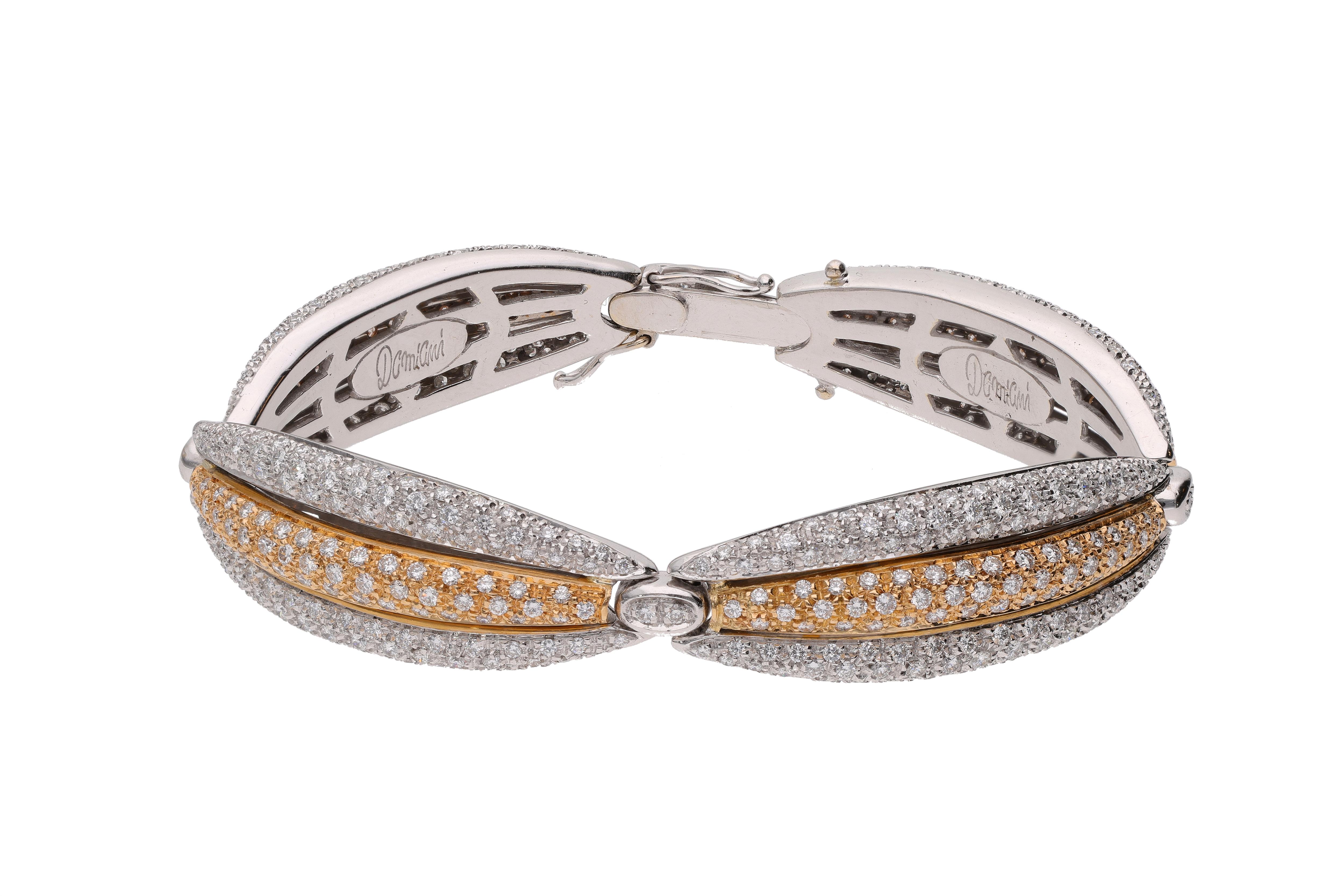 Damiani, collezione Spicchi di Luna, bracciale con diamanti - Asta Tesori di Pasqua - Gioielli da riscoprire Damiani, collezione Spicchi di Luna, bracciale con diamanti - Asta Tesori di Pasqua - Gioielli da riscoprire