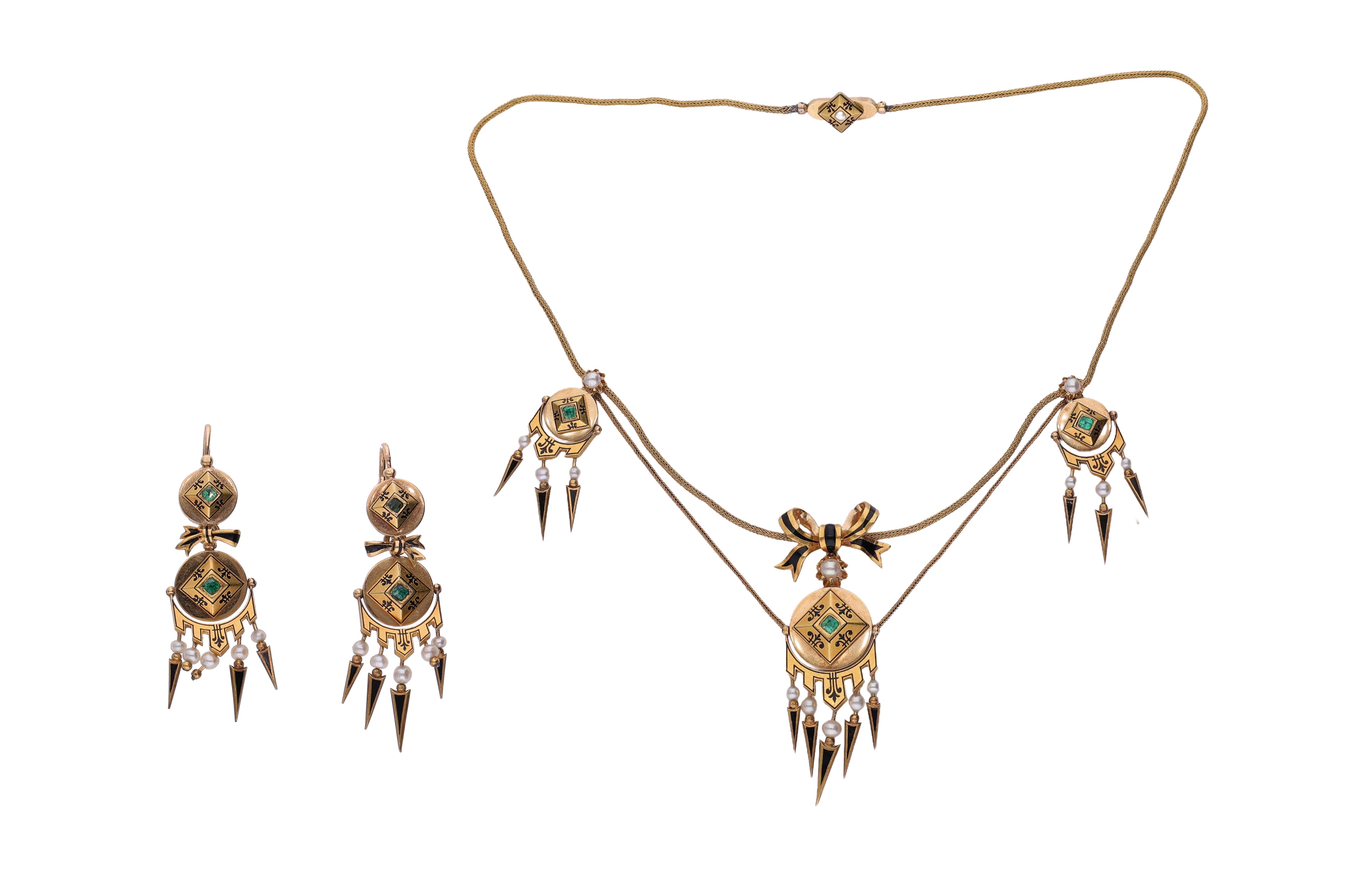 Demi parure Francese - Asta Tesori di Pasqua - Gioielli da riscoprire