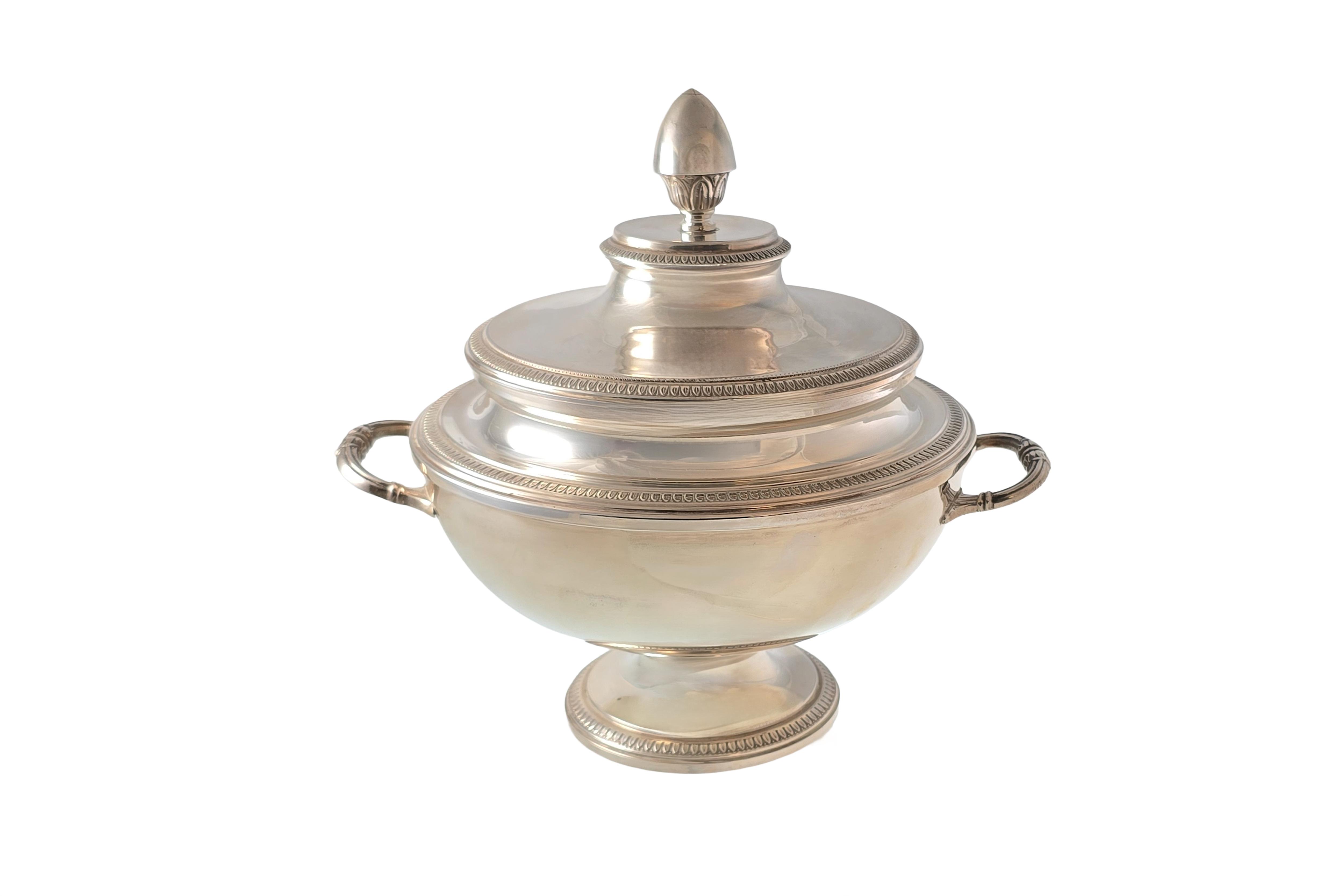 Zuppiera stile impero - Asta Tesori di Pasqua - Gioielli da riscoprire Zuppiera stile impero - Asta Tesori di Pasqua - Gioielli da riscoprire