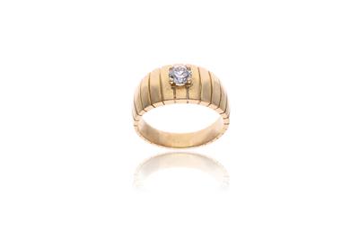 Anello con diamante - Asta Preziosi