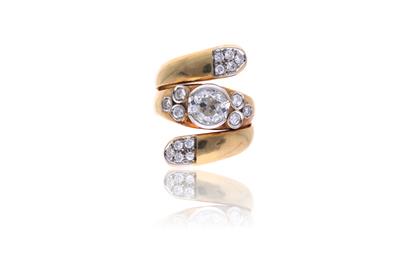 Anello con diamanti - Asta Preziosi