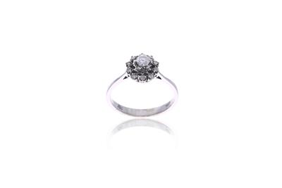 Anello con diamanti - Asta Preziosi