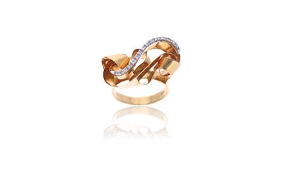 Anello con diamanti - Asta Preziosi