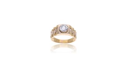 Anello in oro con diamante - Asta Preziosi