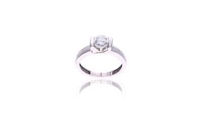 Anello in oro con diamante - Asta Preziosi