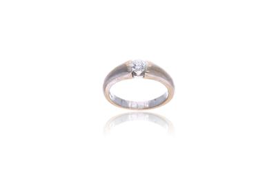 Anello in oro con diamante - Asta Preziosi