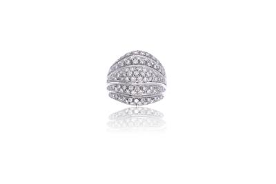 Anello in oro con diamanti - Asta Preziosi
