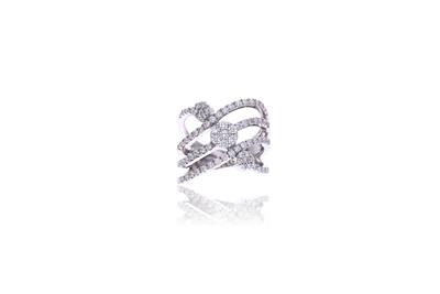 Anello in oro con diamanti - Asta Preziosi