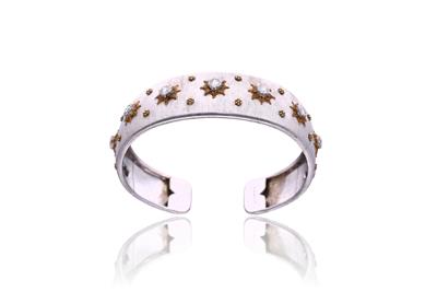 Bracciale in oro, con diamanti - Asta Preziosi