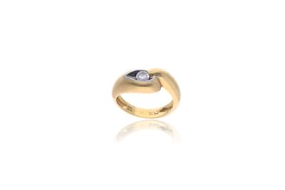 Anello con diamante - 