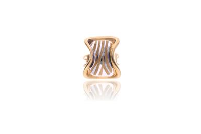 Anello in oro bicolore - Asta Preziosi