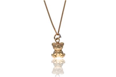 Collana con ciondolo in forma di orso - Asta Preziosi