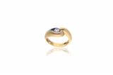 Anello con diamante - 