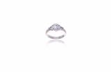 Anello con diamanti - 