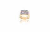 Anello con diamanti - 