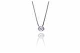 Collana e ciondolo con diamante - 