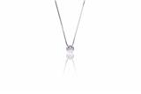 Collana punto luce con diamante - 