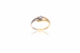 Damiani anello con diamante - 