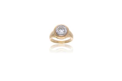 Anello con diamante - 