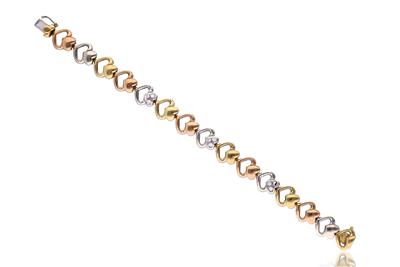 Bracciale con diamanti - 